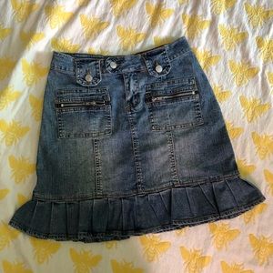 Jeans Short Skirt